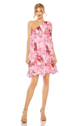 1 of 3 Mac Duggal 55875 Dress Pink-Multi