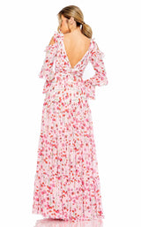 3 of 3 Mac Duggal 55906 Dress White-Multi