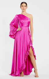 2 of 6 Mac Duggal 55950 Dress Magenta