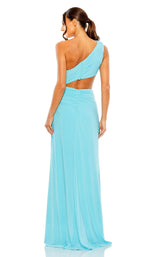 3 of 4 Mac Duggal 55975 Dress Powder-Blue