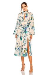 1 of 2 Mac Duggal 55988 Dress Pink-Multi