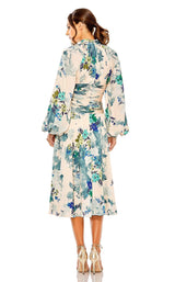 2 of 2 Mac Duggal 55988 Dress Pink-Multi