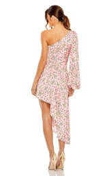 2 of 2 Mac Duggal 55989 Dress Pink-Multi