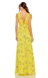 3 of 3 Mac Duggal 56011 Dress Yellow-Multi