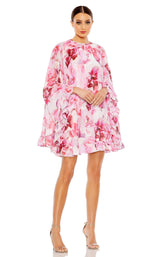 1 of 3 Mac Duggal 56027 Dress Pink-Multi