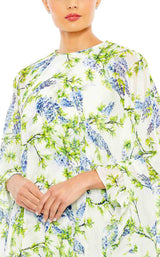 2 of 3 Mac Duggal 56029 Dress White-Multi