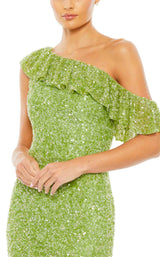 6 of 9 Mac Duggal 5611 Dress Keylime