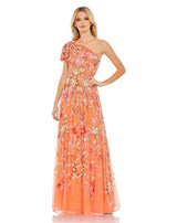 1 of 3 Mac Duggal 5617 Dress Coral