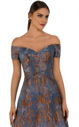 3 of 4 Janique 5621 Dress Blue