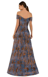 2 of 4 Janique 5621 Dress Blue