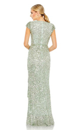 4 of 6 Mac Duggal 5631 Dress Seafoam