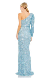 2 of 3 Mac Duggal 5633 Dress Powder-Blue