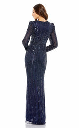 4 of 9 Mac Duggal 5641 Dress Navy