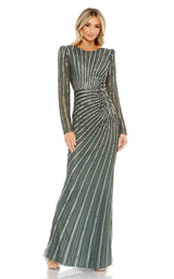 3 of 9 Mac Duggal 5641 Dress Slate-Gray