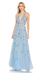 1 of 6 Mac Duggal 5654 Dress Powder-Blue
