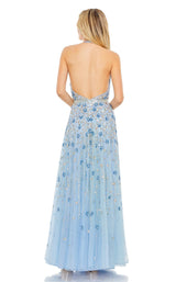 3 of 6 Mac Duggal 5654 Dress Powder-Blue