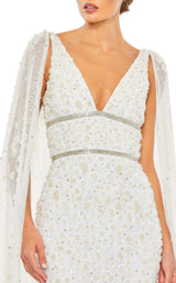 3 of 3 Mac Duggal 5657 Dress White