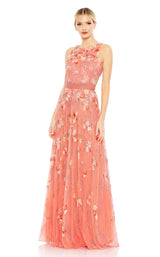 1 of 3 Mac Duggal 5668 Dress Coral