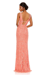 3 of 6 Mac Duggal 5669 Dress Coral