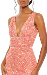 5 of 6 Mac Duggal 5669 Dress Coral