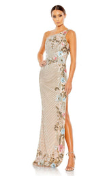 1 of 3 Mac Duggal 5670 Dress Nude-Multi