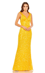 2 of 9 Mac Duggal 5674 Dress Marigold