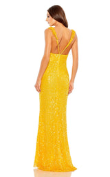 5 of 9 Mac Duggal 5674 Dress Marigold