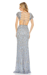 4 of 6 Mac Duggal 5731 Dress Platinum