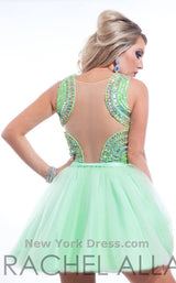 4 of 6 Rachel Allan 6675 Mint/Lime