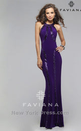 Faviana 7510 Purple