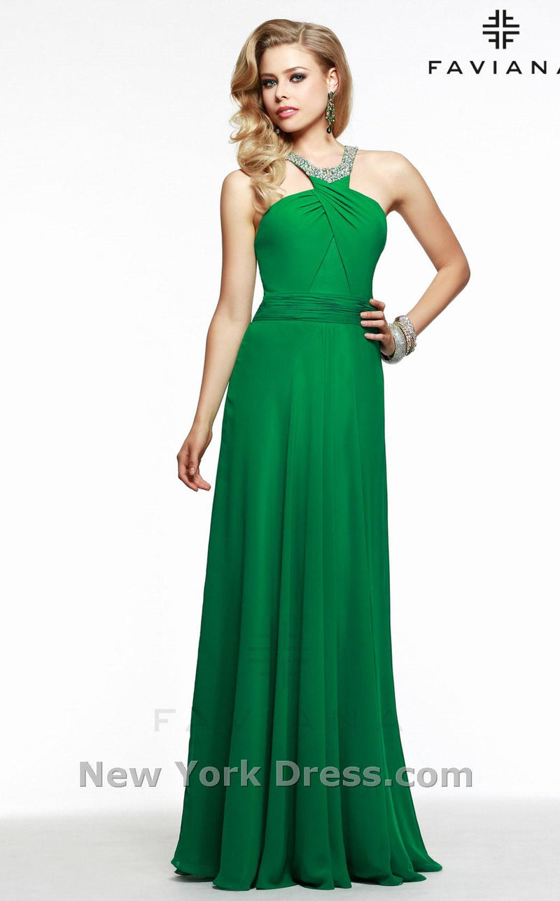 Faviana 7520 Emerald Green
