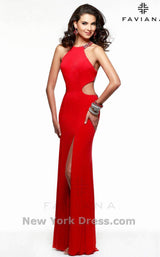 4 of 9 Faviana 7543 Red