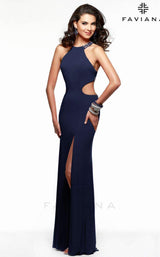 5 of 9 Faviana 7543 Navy