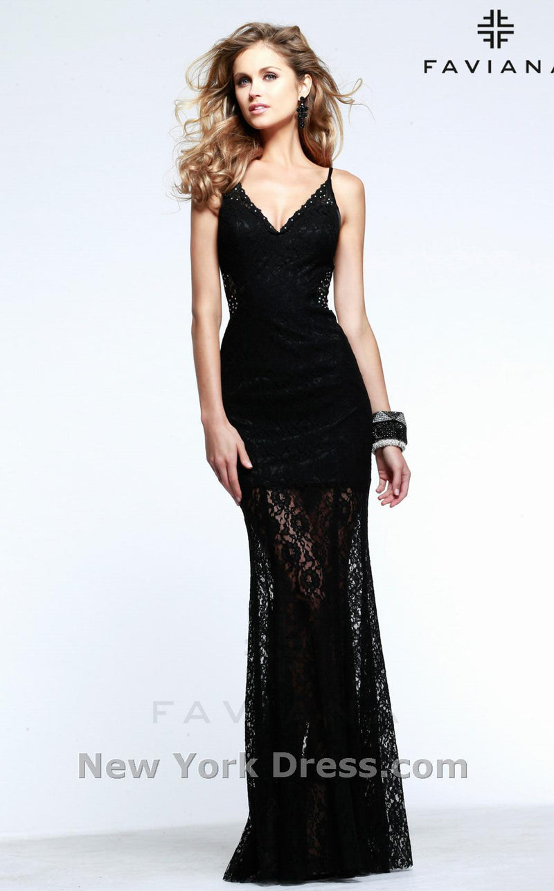 Faviana 7547 Black