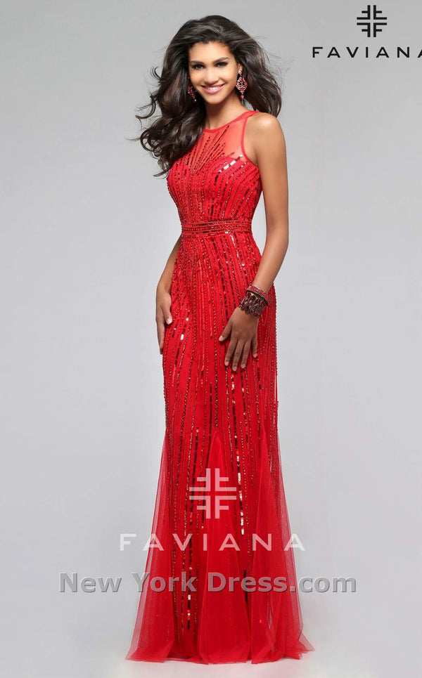 Faviana S7596 Red