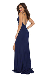 9 of 28 Jovani 58557 Navy