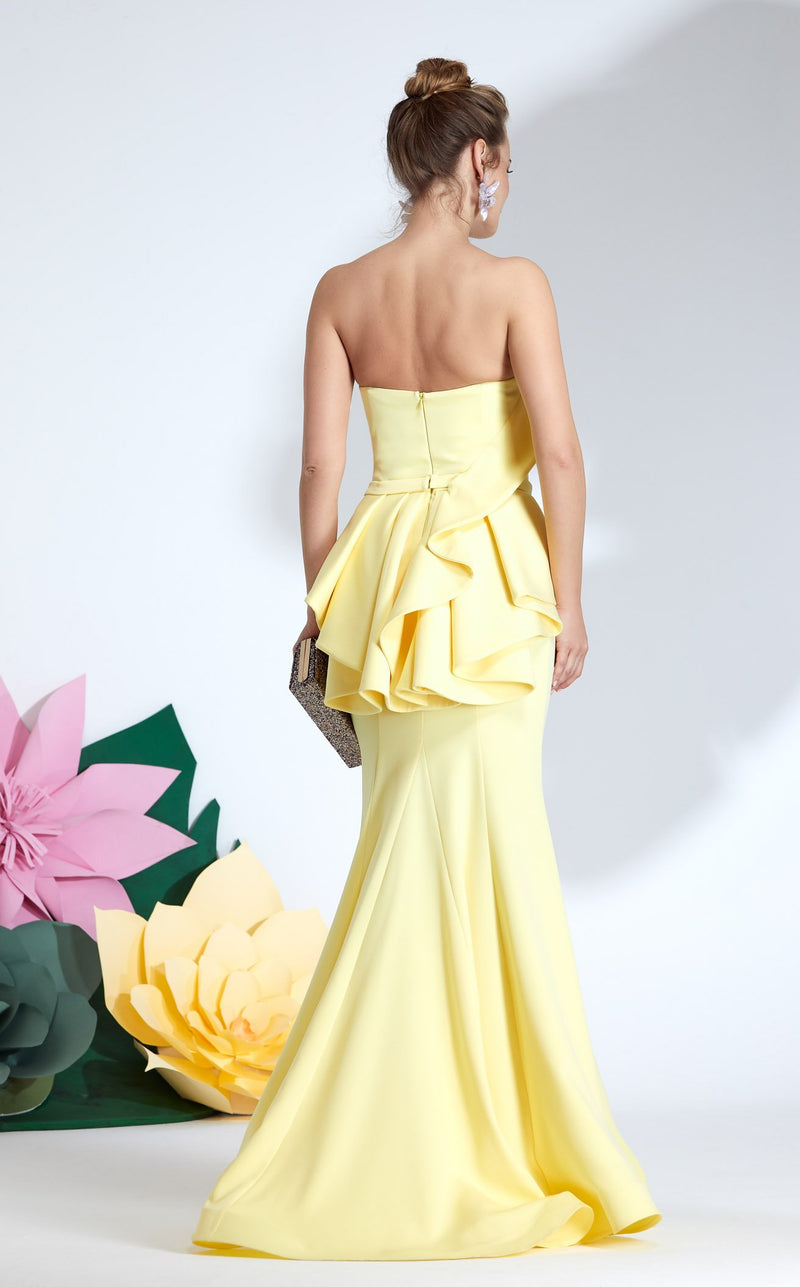 Odrella 5863 Dress Yellow