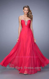 2 of 2 La Femme 21499 Hot Fuchsia