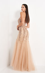 6 of 15 Jovani 5908 Golden-Mix