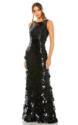 2 of 6 Mac Duggal 5959 Dress Black