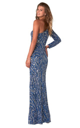 4 of 8 Scala 60128 Sapphire-Silver