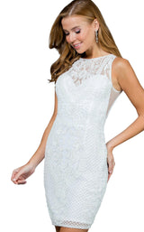 1 of 6 Scala 60133 Dress Ivory