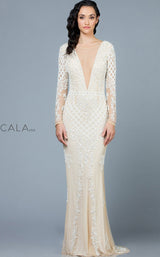 1 of 6 Scala 60175 Dress Champagne