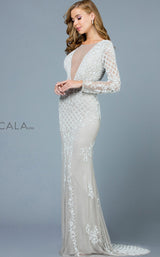 2 of 6 Scala 60175 Dress Grey-Pearl