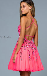 5 of 6 Scala 60203 Dress Flamingo