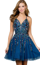 3 of 6 Scala 60203 Dress Sapphire