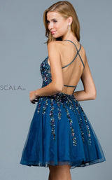 6 of 6 Scala 60203 Dress Sapphire