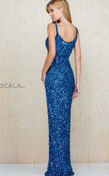 4 of 4 Scala 60210 Dress Sapphire
