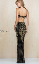 5 of 8 Scala 60211 Dress Black-Gold