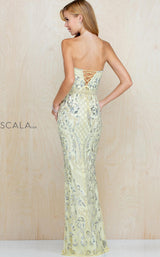 3 of 4 Scala 60212 Dress Banana-Silver